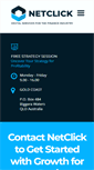 Mobile Screenshot of netclick.com.au